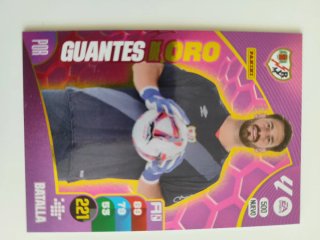 Cromo Guantes de Oro Liga 24-25 Panini