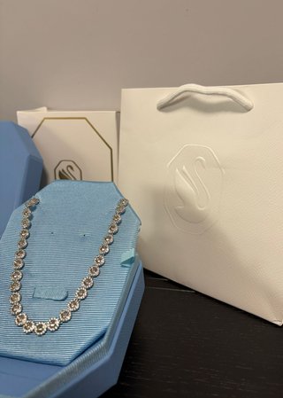 Collar Swarovski Plata