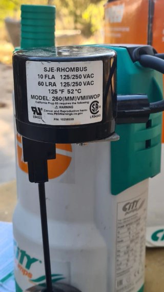 Bomba Sumergible City Pumps Speed 50M  450W