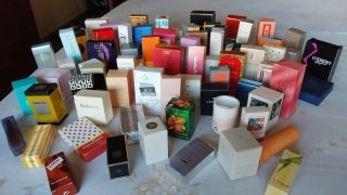 73 miniaturas perfume