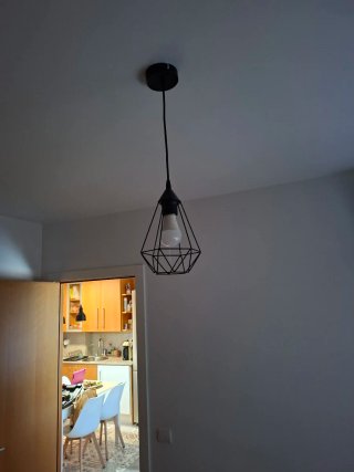 Lámpara Techo Hierro Diseño Moderno