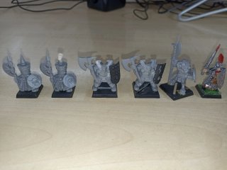 Figuras Warhammer TOW y Fantasy