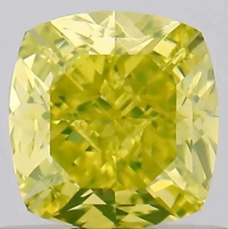 Diamante GIA Naturale Fancy Intense Yellow 0.81ct