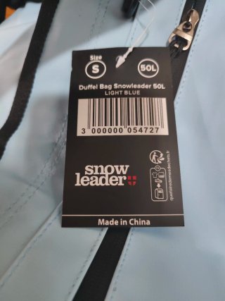 Bolsa Duffel 50L Snowleader Impermeable