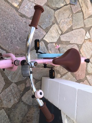 Bicicleta infantil rosa 4-5 años