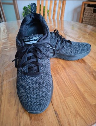 Scarpe Skechers Arch Fit Donna Grigio/Nero