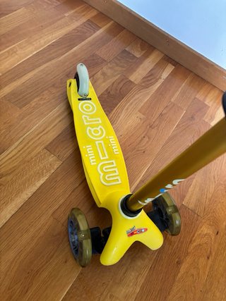 Patinete Mini Micro Amarillo