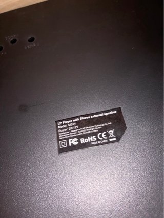Tocadiscos Vinilo Madera con Altavoces