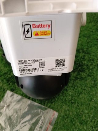Telecamera 4G AOV con pannello solare