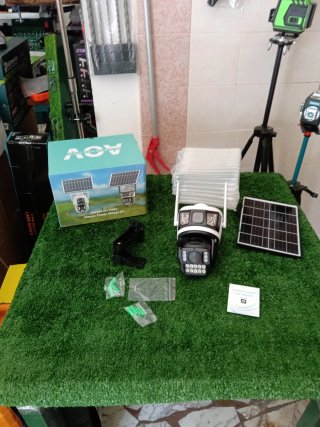 Telecamera 4G AOV con pannello solare