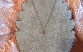 Collana con ciondolo a cuore e catenina
