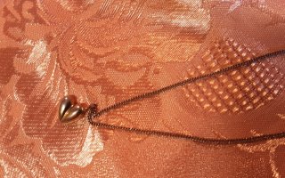 Collana con ciondolo a cuore e catenina