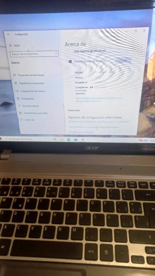 Portátil Acer Aspire i5