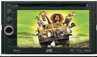 Radio 2 DIN JVC KW-AV60BT Bluetooth