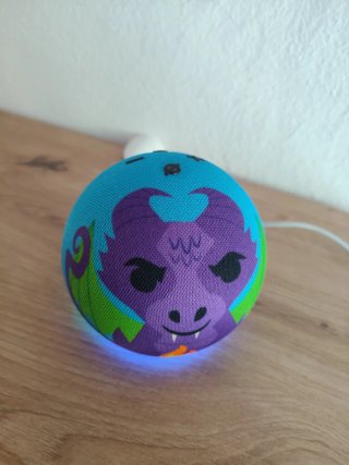 Alexa Amazon Sfera Drago Echo dot 5