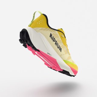 Zapatillas trail running Kiprun Kipsummit Hombre - amarillo