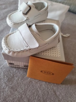 Mocassini Tod's neonato bianchi N. 17