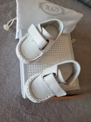 Mocassini Tod's neonato bianchi N. 17