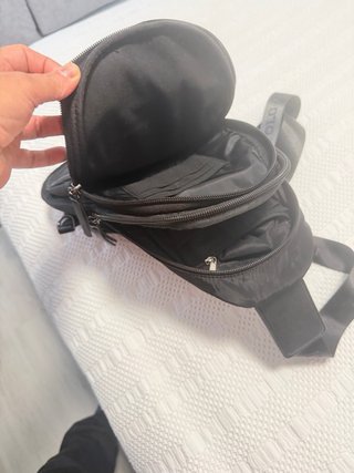 Mochila cruzada U.S. Polo Assn. negra