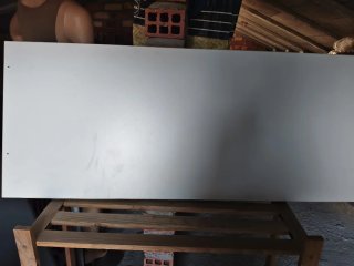 Balda Estantería Blanca 1.12x0.45 (2 uds)