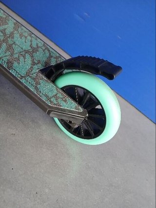 Patinete Ajustable  Scooter Niños Oxelo MID5 Gris Menta con