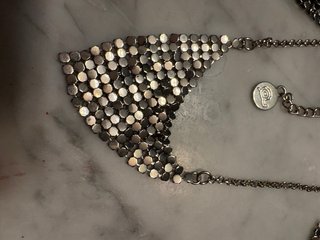 Conjunto bisutería fiesta plateado