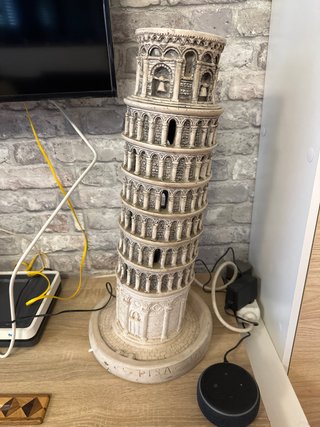 Lámpara Torre de Pisa