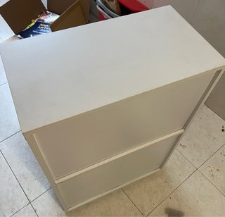 Mueble auxiliar blanco