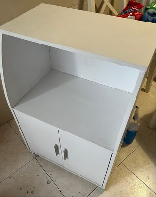 Mueble auxiliar blanco