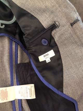 Chaqueta gris de Hugo Boss