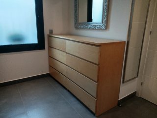Cómoda 4 cajones IKEA MALM madera