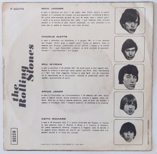 The Rolling Stones - Con Le Mie Lacrime 7" Vinile