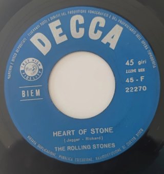 The Rolling Stones - Con Le Mie Lacrime 7" Vinile