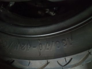 Rueda trasera Honda Forza 250 2007 ABS Completa