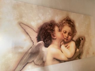 Quadro angeli 43x94.5cm