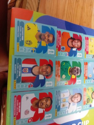 Cartas Panini Mundial 2026