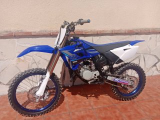 Yamaha YZ 85 Motocross Azul/Blanco