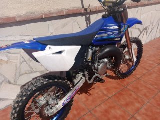 Yamaha YZ 85 Motocross Azul/Blanco