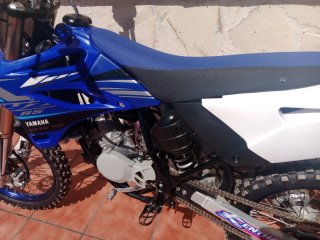 Yamaha YZ 85 Motocross Azul/Blanco