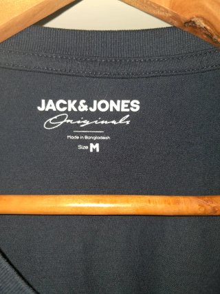 Camiseta Jack&Jones Perro Azul Marino Talla M