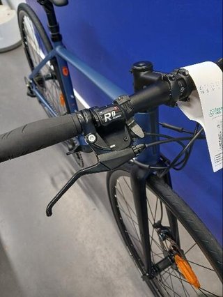 Bicicleta de carretera aluminio manillar plano freno de