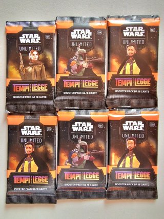 Star Wars Unlimited Tempi senza legge - 6 buste IT