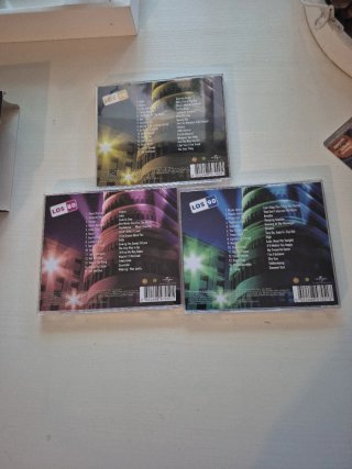 Lote 3 CDs M80 Radio: Éxitos 70s, 80s, 90s