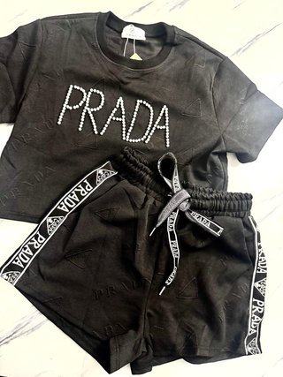 Conjunto Prada Negro Talla M