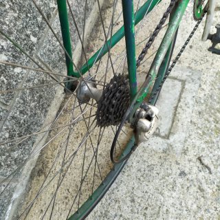 Bici vintage Nicastro leggerissima taglia > m.1,85