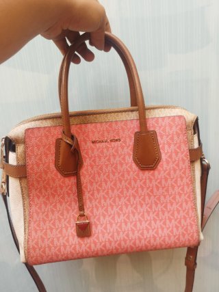 Bolso Michael Kors Rosa y Beige PRECIO NO NEGOCIAB