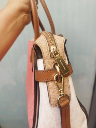 Bolso Michael Kors Rosa y Beige PRECIO NO NEGOCIAB