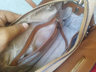 Bolso Michael Kors Rosa y Beige PRECIO NO NEGOCIAB