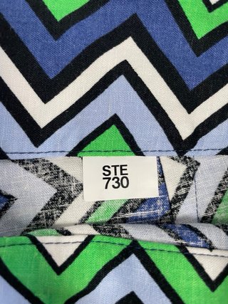 Pantalón Zara Estampado Zigzag Talla L