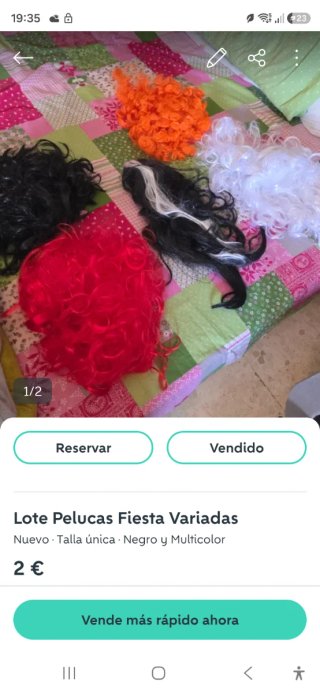 Sombreros de Disfraz y pelucas